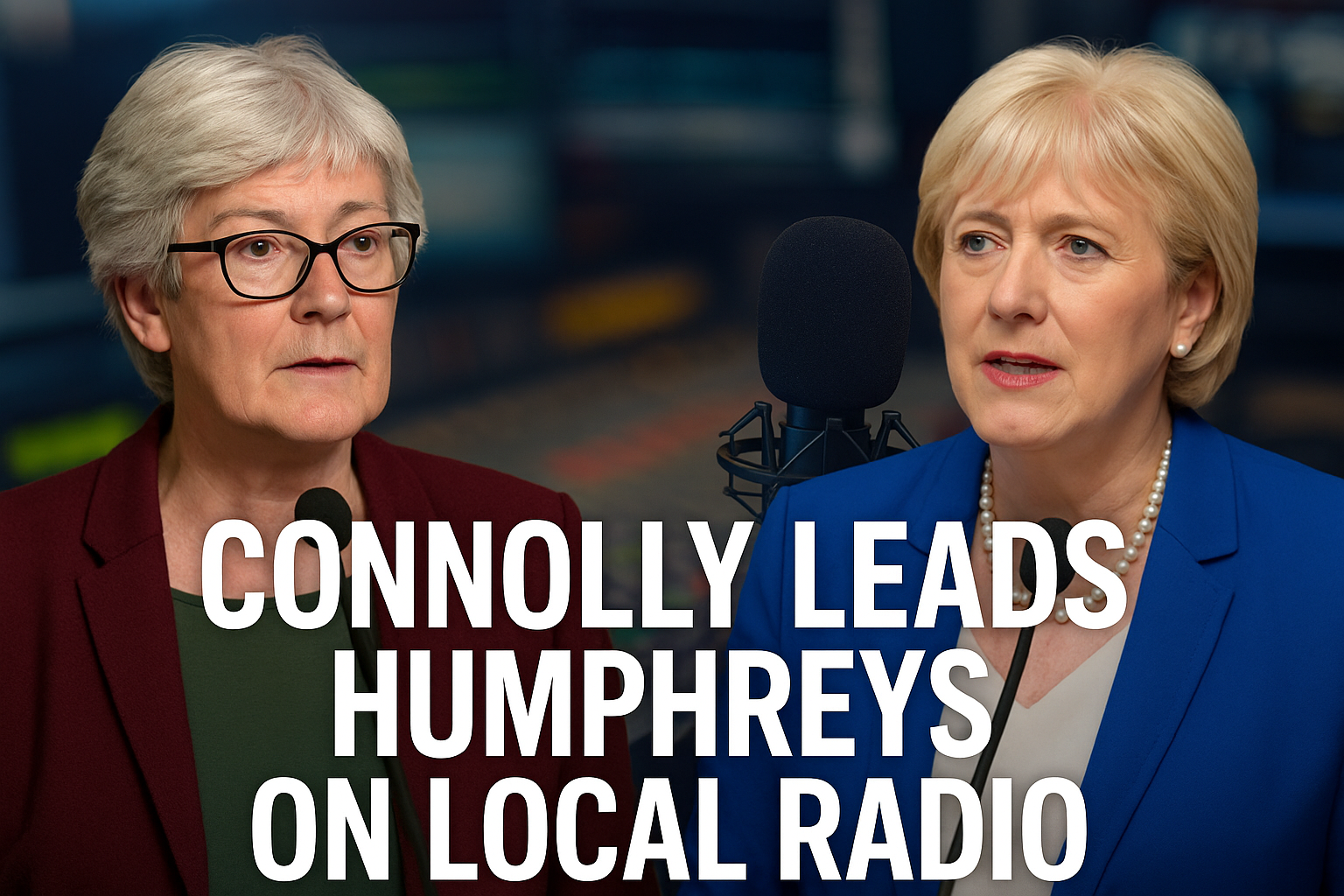 Connolly Extends Lead Over Humphreys on Local Radio as Gavin Dominates Overall Mentions Connolly Extends Lead Over Humphreys on Local Radio as Gavin Dominates Overall Mentions