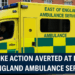 Strike Action Averted at East of England Ambulance Service After Proposed Working Changes Scrapped