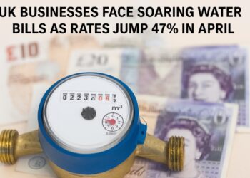 UK Businesses Face Soaring Water Bills as Rates Jump 47% in April