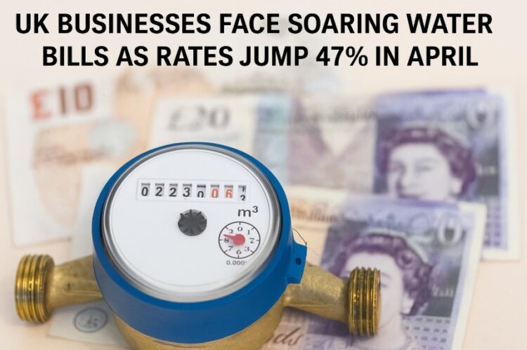 UK Businesses Face Soaring Water Bills as Rates Jump 47% in April