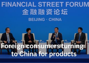 Foreign Consumers Turning to China for Products, Says Financial Street Forum