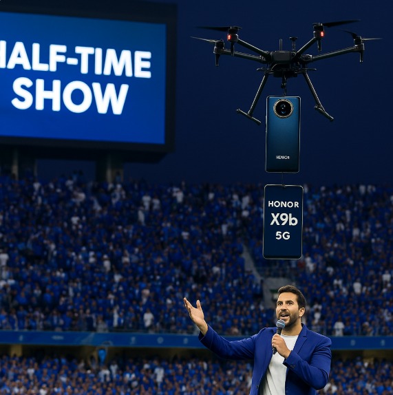 HONOR and Al Hilal Deliver Record-Breaking Half-Time Spectacle to Mark Saudi Launch of HONOR X9d 5G HONOR and Al Hilal Deliver Record-Breaking Half-Time Spectacle to Mark Saudi Launch of HONOR X9d 5G