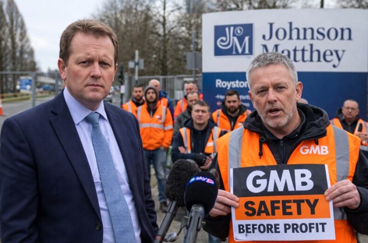 North East Herts MP raises alarm as 30 workers remain suspended after safety walkout at Johnson Matthey site North East Herts MP raises alarm as 30 workers remain suspended after safety walkout at Johnson Matthey site