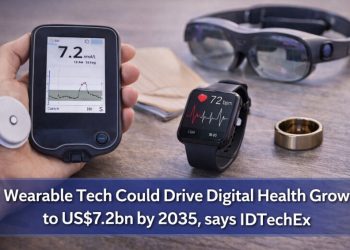 Wearable tech to drive digital health data growth as market forecast hits US.2bn by 2035, says IDTechEx