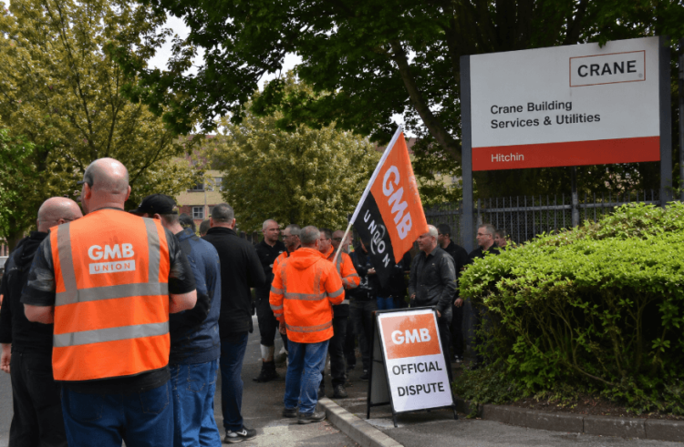 STRIKE ACTION BEGINS AT CRANE BUILDING SERVICES AND UTILITIES STRIKE ACTION BEGINS AT CRANE BUILDING SERVICES AND UTILITIES