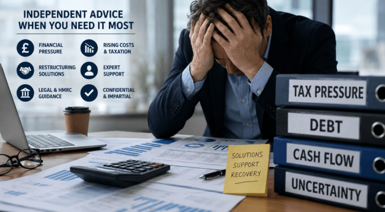 UK Businesses Face Mounting Financial Pressure as Insolvency Specialists Report Rising Demand for Independent Advice