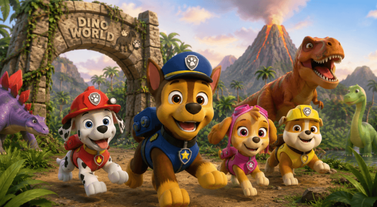 PAW Patrol: Dino World Set for Nintendo Switch 2 Launch This October